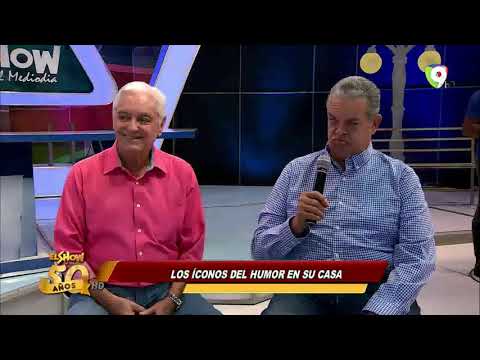 Comedy icons Cuquin Víctoria and Boruga at home | The Midday Show
