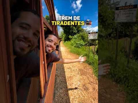 👉 Esse trem em Tiradentes é IRREAL 🚂😳