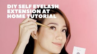 IVI LASHES DIY Eyelash Extension from home kit and tutorial