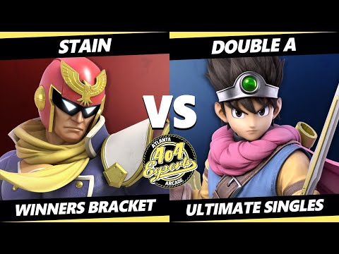 4o4 Smash Night 19 - Stain (Captain Falcon) Vs. Double A (Hero, Pyra Mythra) - SSBU Ultimate