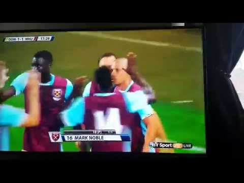 Mark Noble's goal vs NK Domzale - (Penalty)