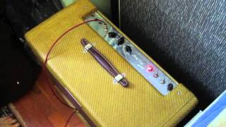 1960 Fender Bassman ~ 1954 Fender Pro amp ~ 64 Bassman ~ 62 Bandmaster