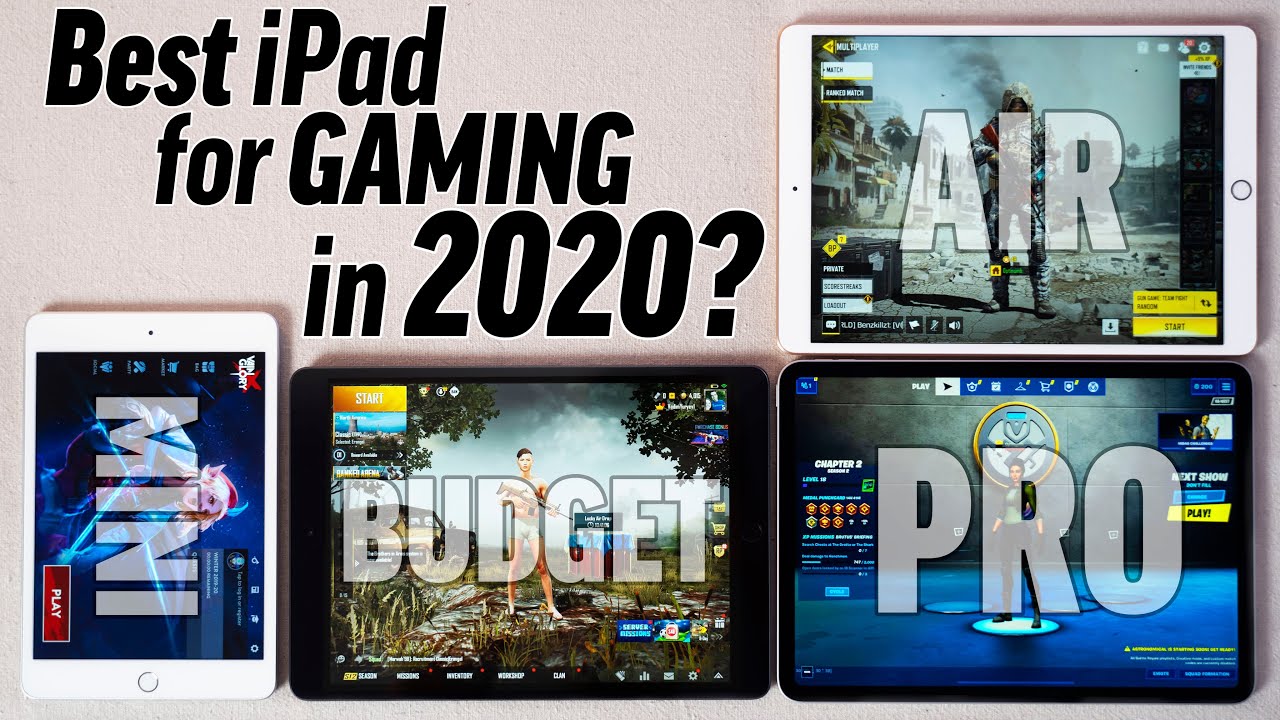 Which iPad should you buy for GAMING in 2020?