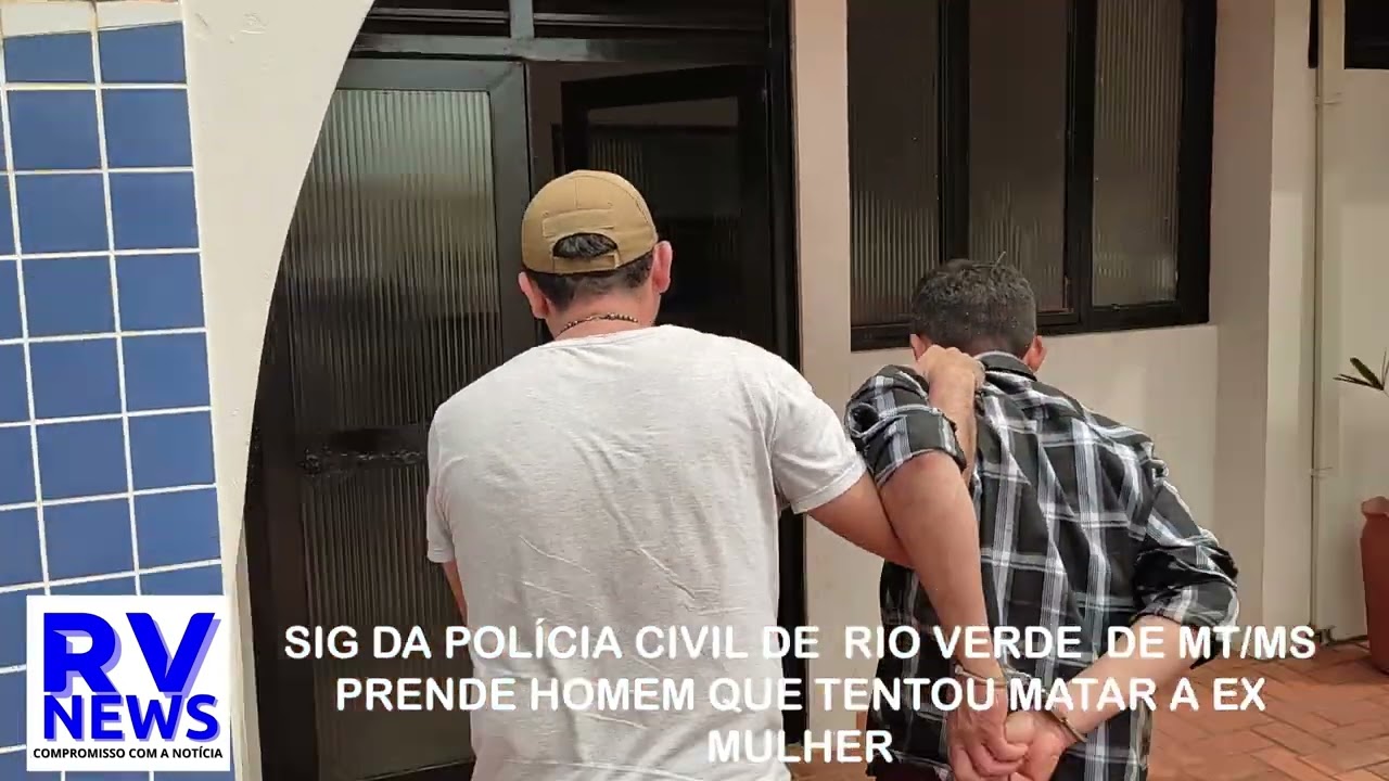 Em Rio Verde de MT/MS, Polícia Civil prende homem que tentou matar ex esposa à facadas