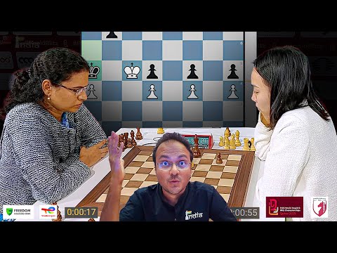Koneru Humpy vs Lei Tingjie | Beautiful conversion in pawn endgame | World Rapid 2025