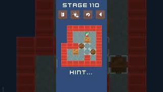 sokoban push puzzle level 110 #sokoban #push box
