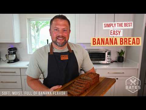 Perfect Banana Bread Every Time | Soft, Moist, with a Cinnamon Sugar Topping for Fall
