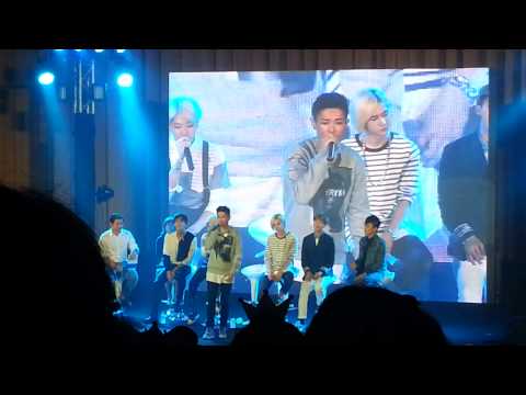 150307 UNIQ in BKK - Wenhan singing All of me