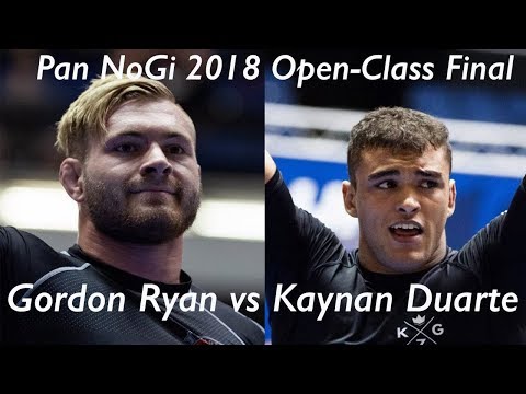 Gordon Ryan vs Kaynan Duarte / Pan NoGi Championship 2018