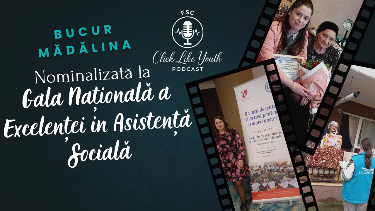 Bucur Mădălina -Nominalizată la Gala Națională a Excelenței in Asistență Socială- CLYP Podcast