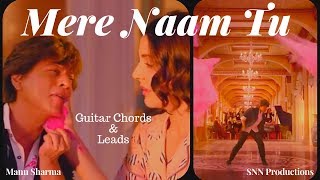 ZERO - Mere Naam Tu Song Cover | Guitar Chords - YouTube