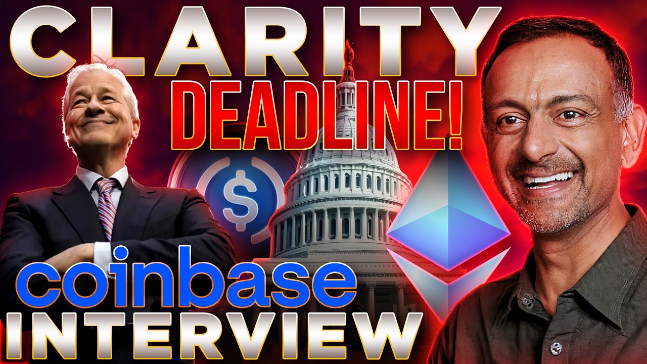 CLARITY Act in Danger by Banks?🚨Coinbase INTERVIEW