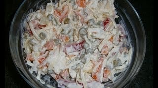 Рецепт овощного салата "Флоренция" - Видео онлайн