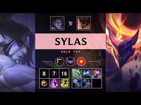 Sylas Top vs Malphite - VN Master Patch 25.17