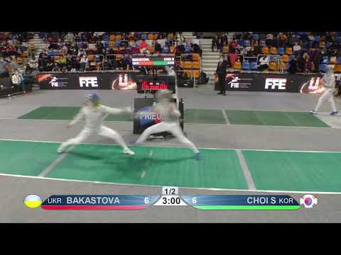 Orleans GP 2021 SWS - L64 - Bakastova UKR v Choi KOR