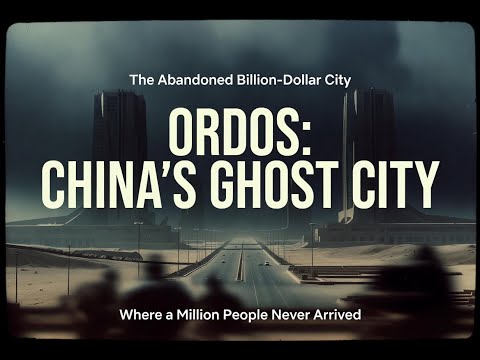 ORDOS: China’s Terrifying Ghost City | The Billion-Dollar Abandoned Utopia