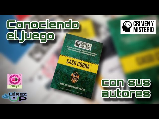 Vídeo relacionado con Crimen y Misterio: Caso Cobra - Juego de Mesa de Detectives y Escape Room en Casa