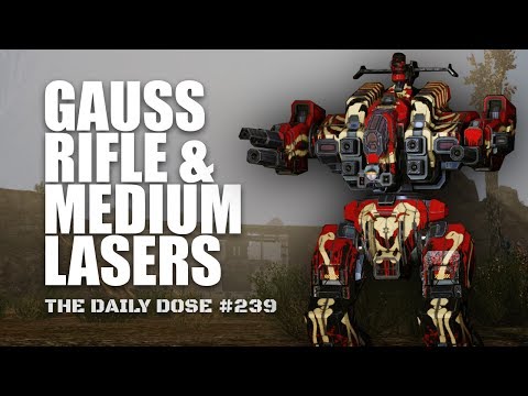 The Gauss Rifle Man - Rifleman RFL-3N - Mechwarrior Online The Daily Dose #239