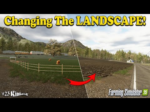 MOOOVING COWS & CHANGING THE FARM?! EP #23 (KINLAIG) Highlands Fishing Farming Simulator 25