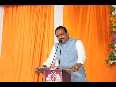 શ્રી સ્વામિનારાયણ વિશ્વવિદ્યાલયના નવા વહીવટી બ્લોકના ઉદ્ઘાટન તેમજ 750 બેડની PSM મલ્ટિસ્પેશિયાલિટી હોસ્પિટલના ભૂમિપૂજન અવસરે સંબોધન