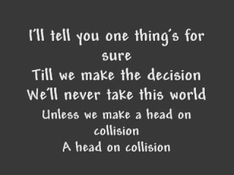 Head on Collision - Hawk Nelson (with lyrics)