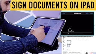 How to SIGN documents on iPad including MS Word, Google Docs, Hard Copy