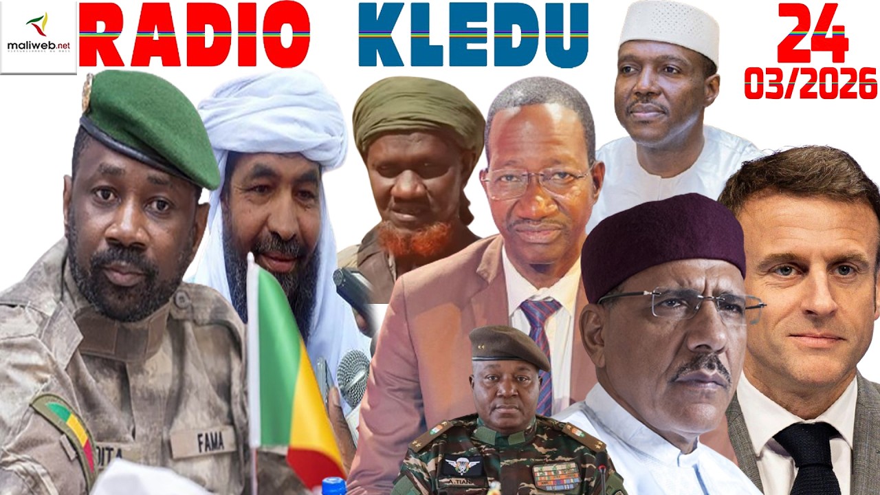 La Revue de Presse de la RADIO KLEDU du 24 Mars 2026