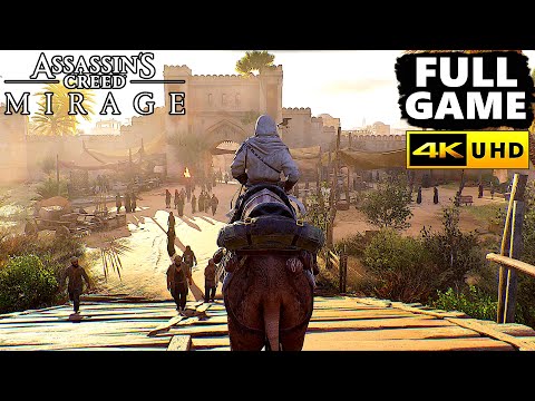 Assassin's Creed Mirage Gameplay Walkthrough FULL GAME - PC 4K 60FPS No Commentary