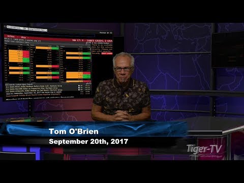 September 20th Tom O'Brien Show on TFNN - 2017