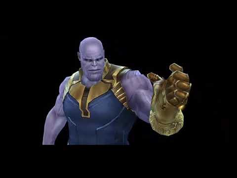Hunting Universal Titan Records with 1 shot WBU THANOS | Marvel Future Fight!