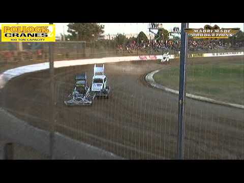 52W Paul Gaskin Straightlined into the Concrete Wall - 2013 Superstock Teams Nationals