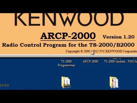EA3HWU reparada TS-2000 soldado chip RS232 ADM202 y verificación ARCP2000
