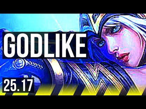 ASHE & Senna vs APHELIOS & Thresh (ADC) | 50k DMG, Godlike | KR Diamond | 25.17