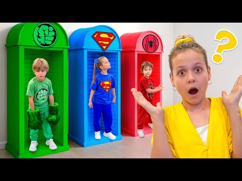 Eva and her Superhero Friends Safe the Day