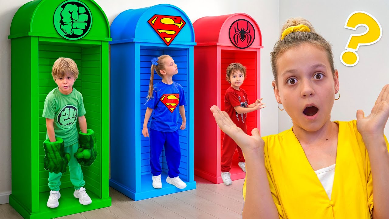 Eva and her Superhero Friends Safe the Day