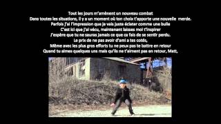 Turned Out The Lights- MattyB et Maddi Jane- Traduction française