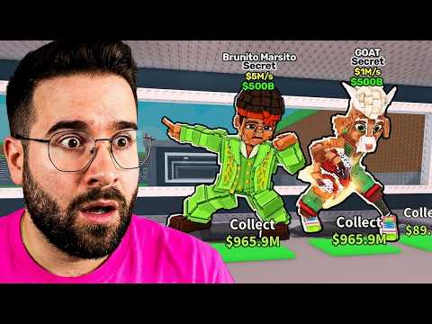 MEGSZERZEM a 2 ÚJ BRAINROT-ot a Steal a Brainrotban (Brunito Marsito és GOAT)