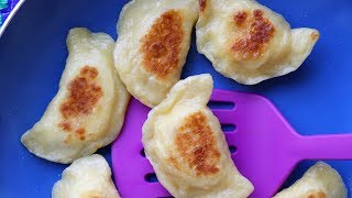 Polish Pierogi - Potato & Cheese Pierogi - See how to make piroshki.