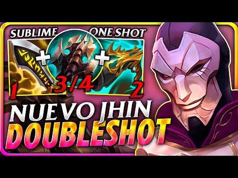 💀¡ONE SHOT en 1 SEGUNDO! ASÍ ES la BUILD MÁS HORRIBLE de JHIN *LOS 2 ULTIMOS DISPAROS al INSTANTE*