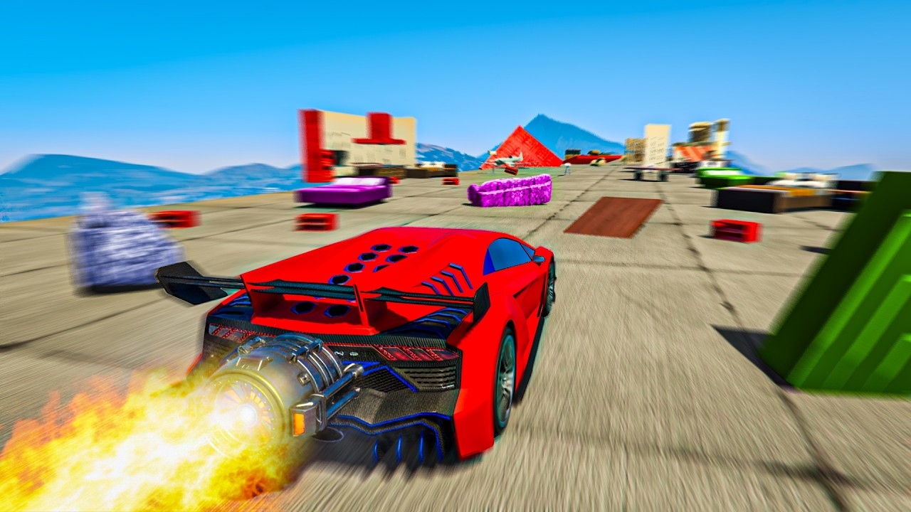 NUEVO MODO DE CARRERAS! CARRERA DE REFLEJOS! ESQUIVA SI PUEDES!! - GTA 5 ONLINE