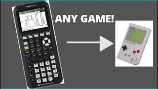 Play gameboy games on your TI-84 Plus CE graphing calculator. (Works 2024)