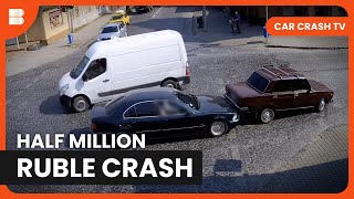 Mercedes Drivers Destroy Expensive Cars Road Hogs | Car Crash TV