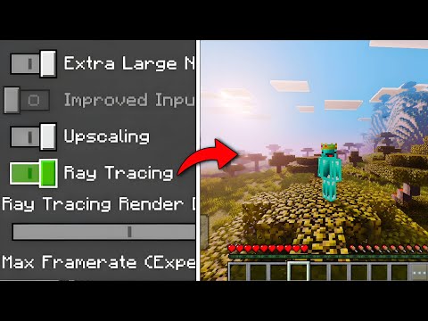 Enable RTX in MCPE! 🤯 Real Ray Tracing Setup (2025) | Minecraft PE RTX