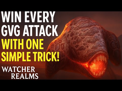 Win Every GvG Attack with ONE Simple Trick! | Watcher of Realms