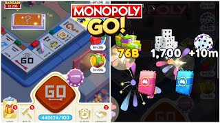 Monopoly Go: 1000× high rolls 😍😍😍 Cattle Chasers and Rodeo Riders Event Gameplay #monopolygo