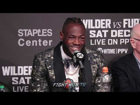 DEONTAY WILDER "I WOULD LOVE TO FIGHT ANTHONY JOSHUA, BUT THEY HAVE OTHER PLANS!"