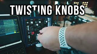 Video thumbnail for Recording Drums and Vocals With Harrison Audio Preamp, EQ & Compressor | 500 series by Recording Studio Loser
