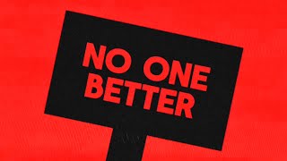 Cover art for No one better