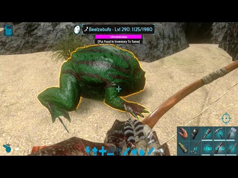 Ark Mobile Beelzebufo Taming | Ark Mobile Beelzebufo Ability