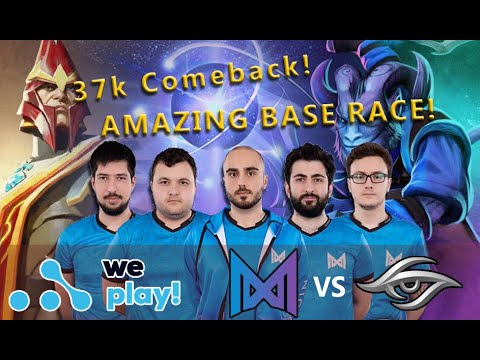 Team Nigma 37k base race comeback against Team Secret | WeSave Charity Play